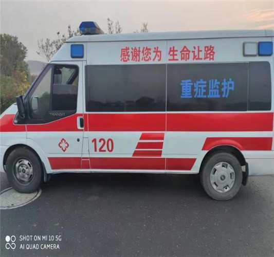 巴里坤救护车出租服务案例3